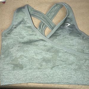 Green Gymshark Sport Bra
